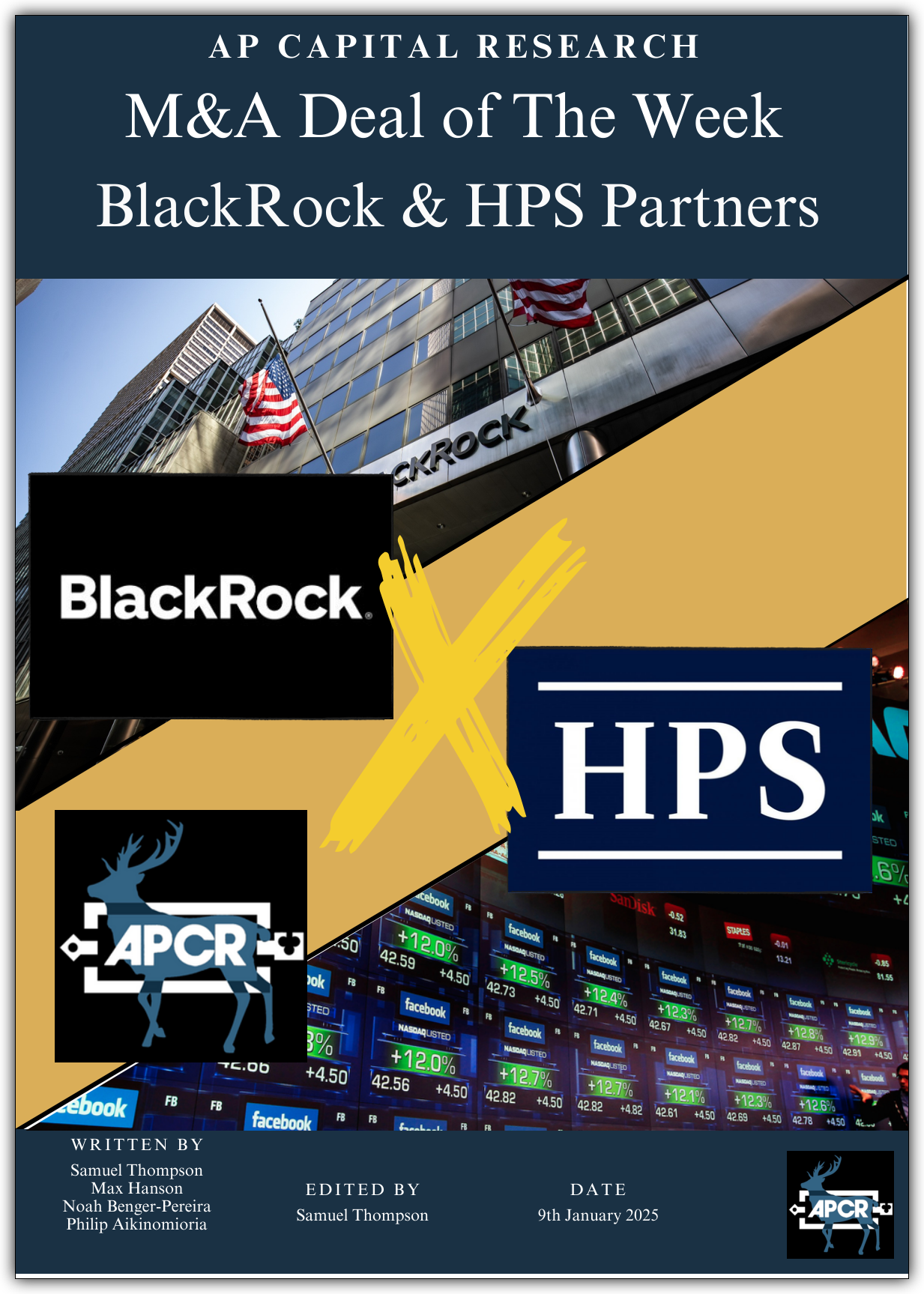 M&A Deal of the Week - BlackRock X HPS